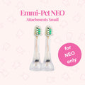 emmi®-pet Ultrasonic NEO Attachments Small (Twin Pack)