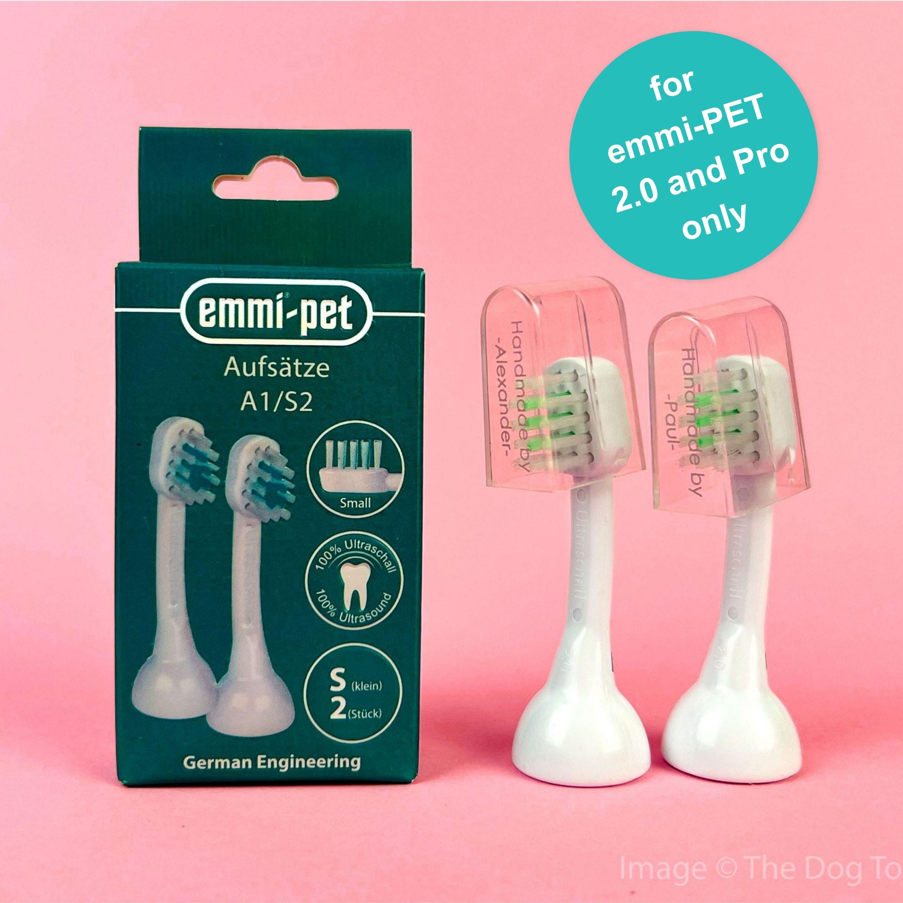 emmi®-pet Ultrasonic Attachments Small (Twin Pack)