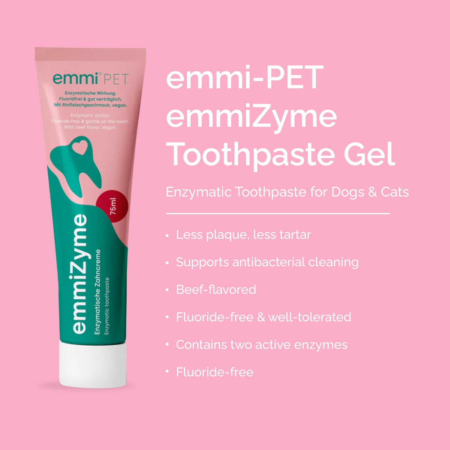 emmi-PET emmiZyme Toothpaste Gel