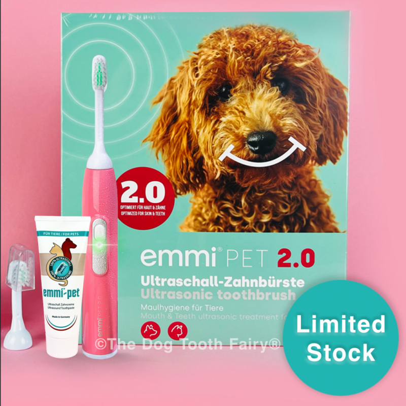 emmi®-pet Basic Pro-Starter Kit (Pink Toothbrush - Limited Edition)