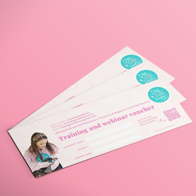 Personalised Training Gift Voucher (printed)