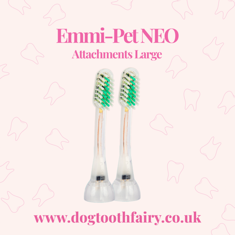emmi®-pet Ultrasonic NEO Attachments Large (Twin Pack)